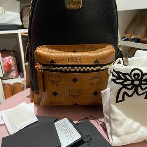 Authentic MCM small backpack